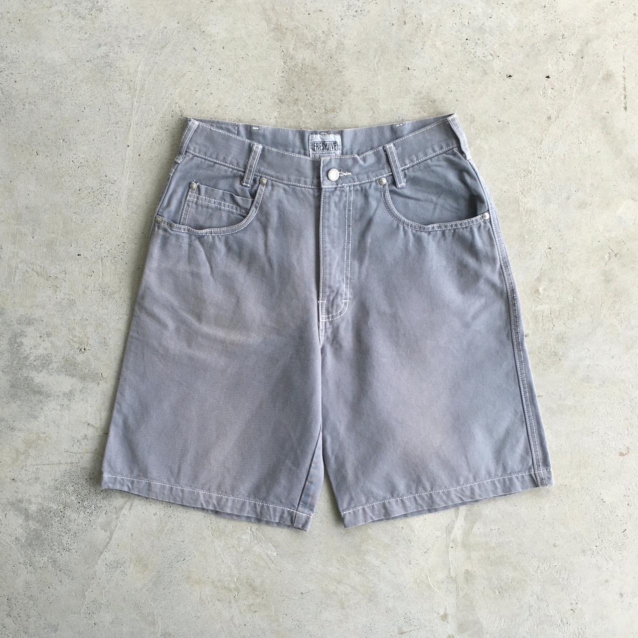 Vintage 90s baggy sun faded earth tone denim...