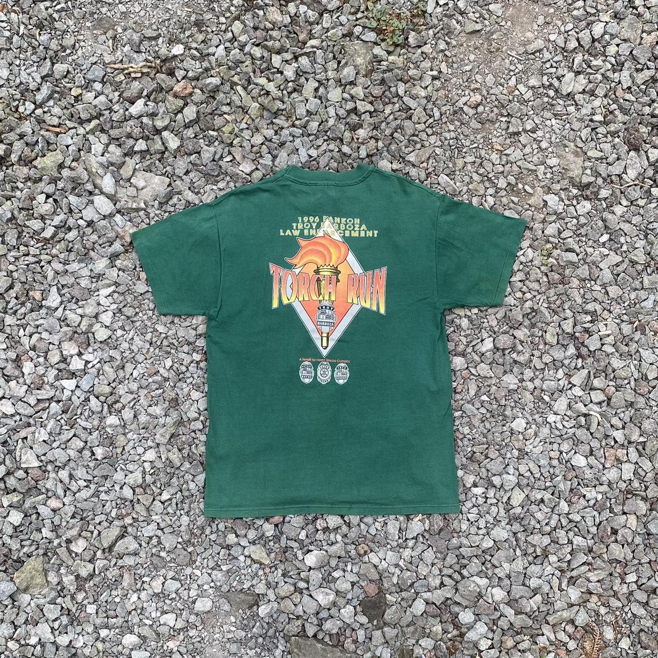 Vintage 90s single stitch Hawaii Torch Run marathon... Depop
