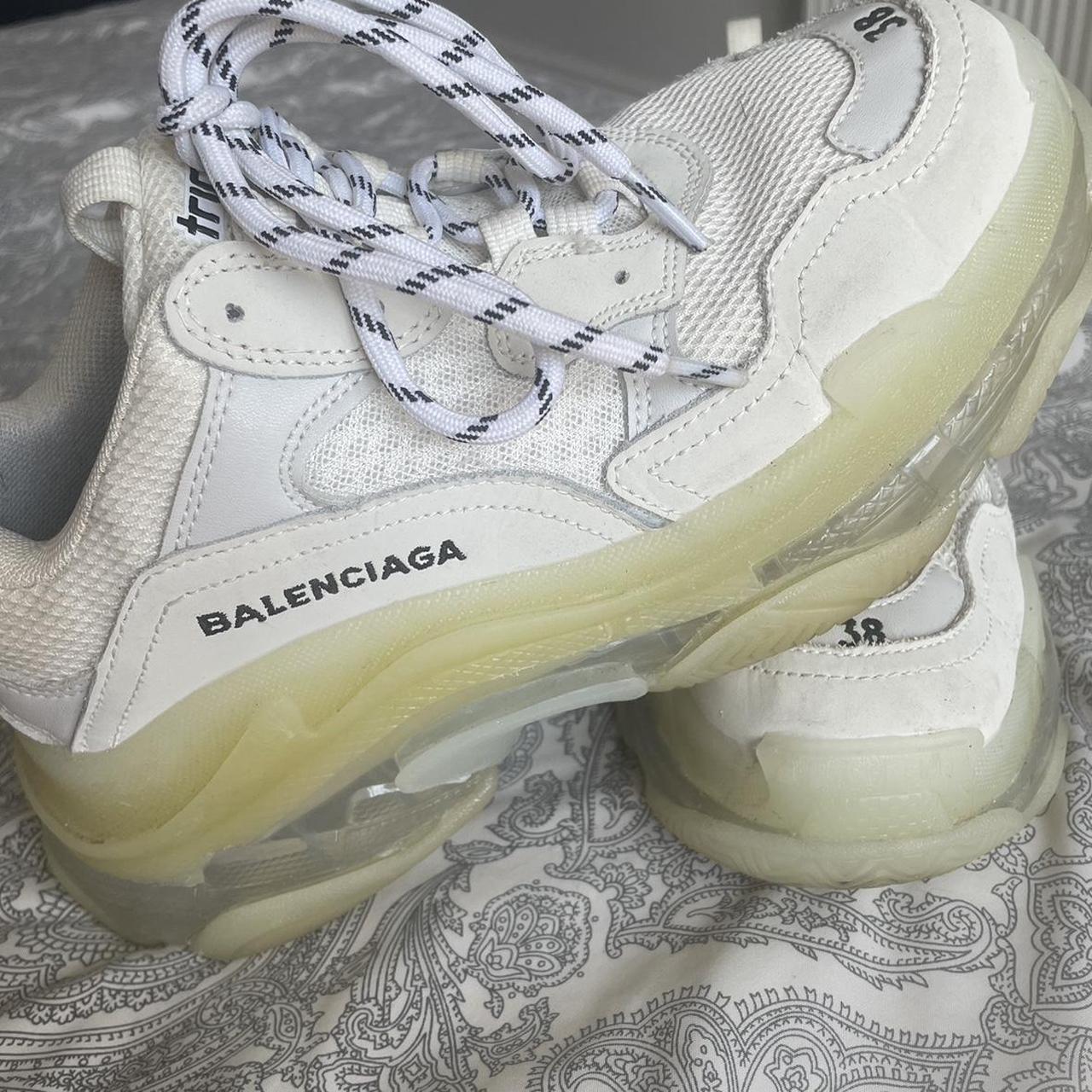 white balenciaga trainers womens