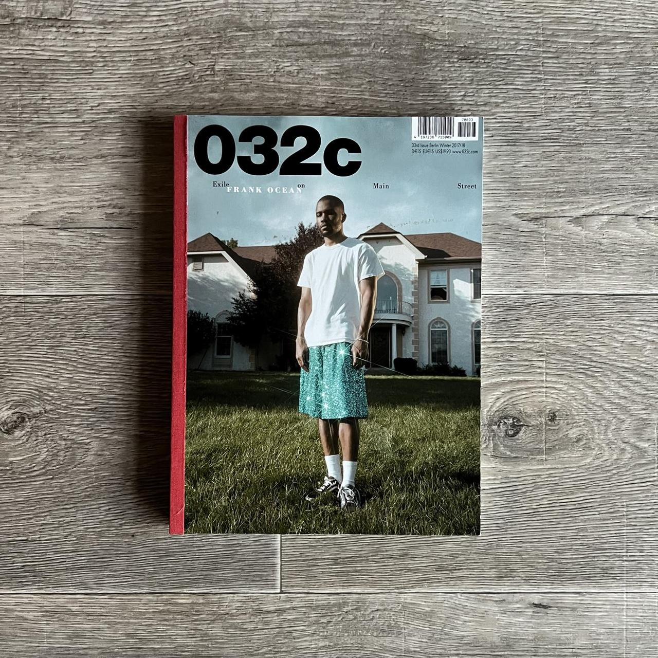 032c \"2nd ISSUE 2001 SUMMER\" 未開封 032c 1ST ISSUE 