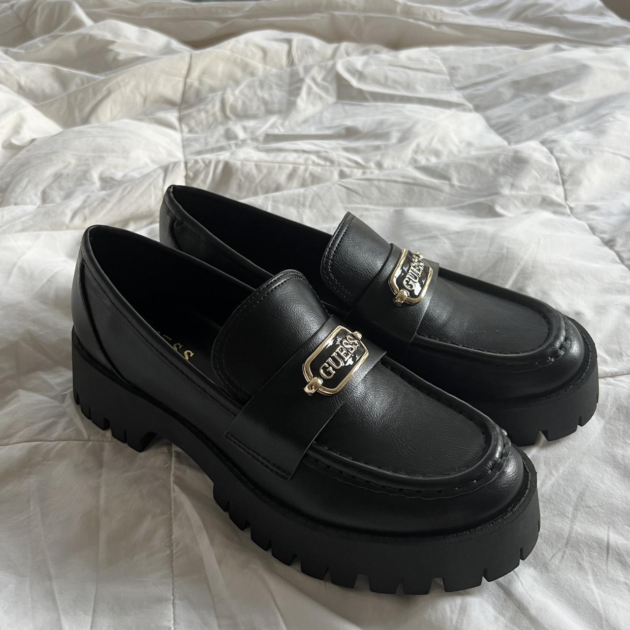 Brand new Guess Platform Loafers free US shipping... - Depop