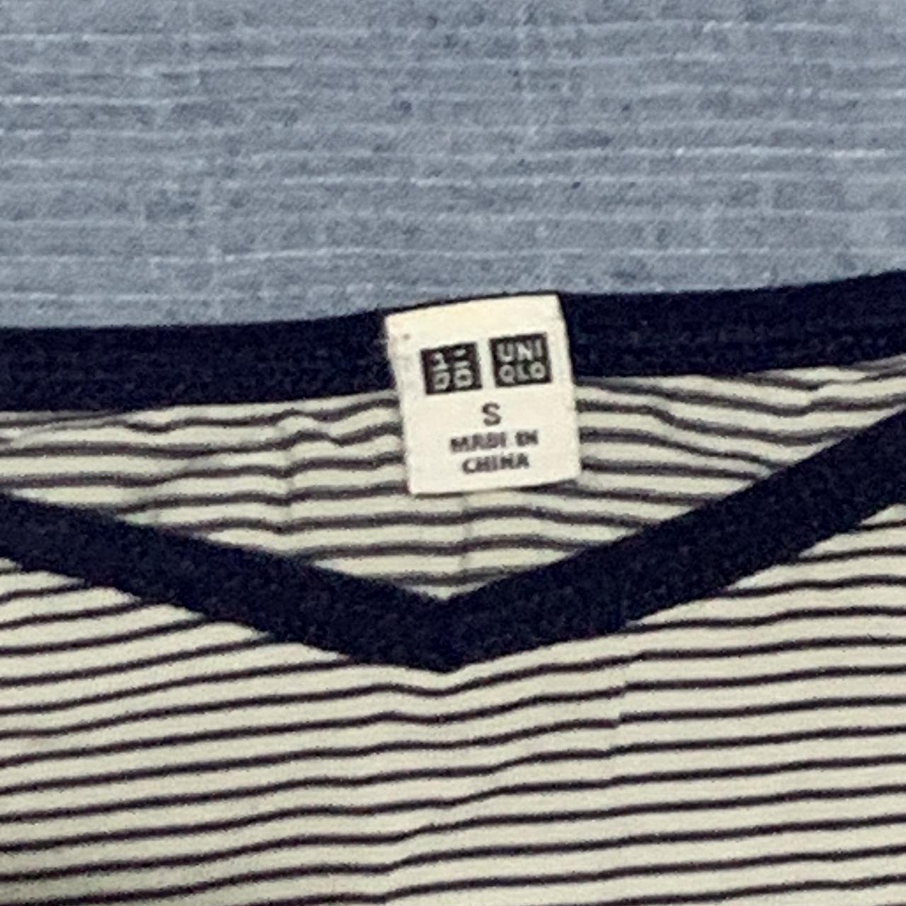 Uniqlo stripe top - very comfortable Never worn... - Depop