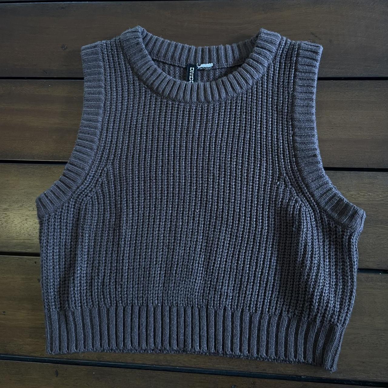 H&M Women's Brown Vest Depop