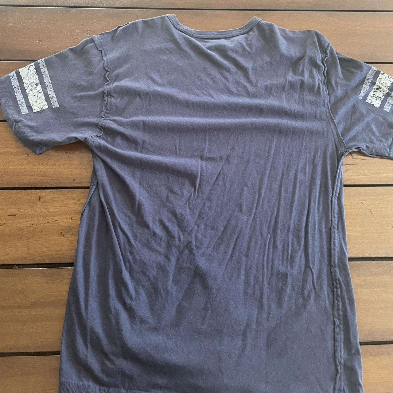 Penn Men's Blue and Navy T-shirt | Depop