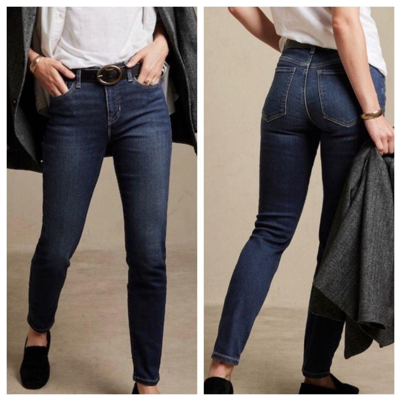 banana republic mid rise jeans
