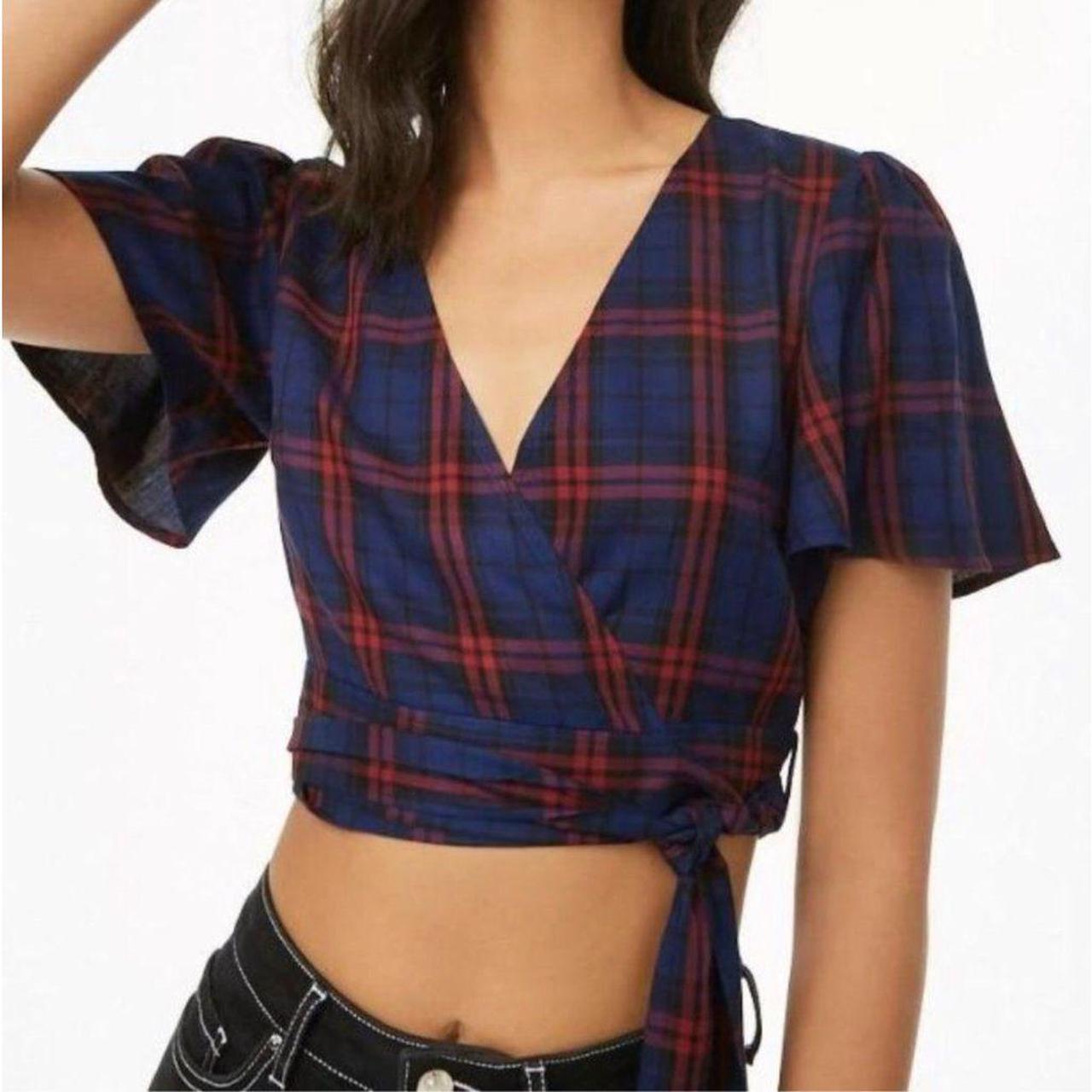 Forever 21 Women's Checkered Print Belt