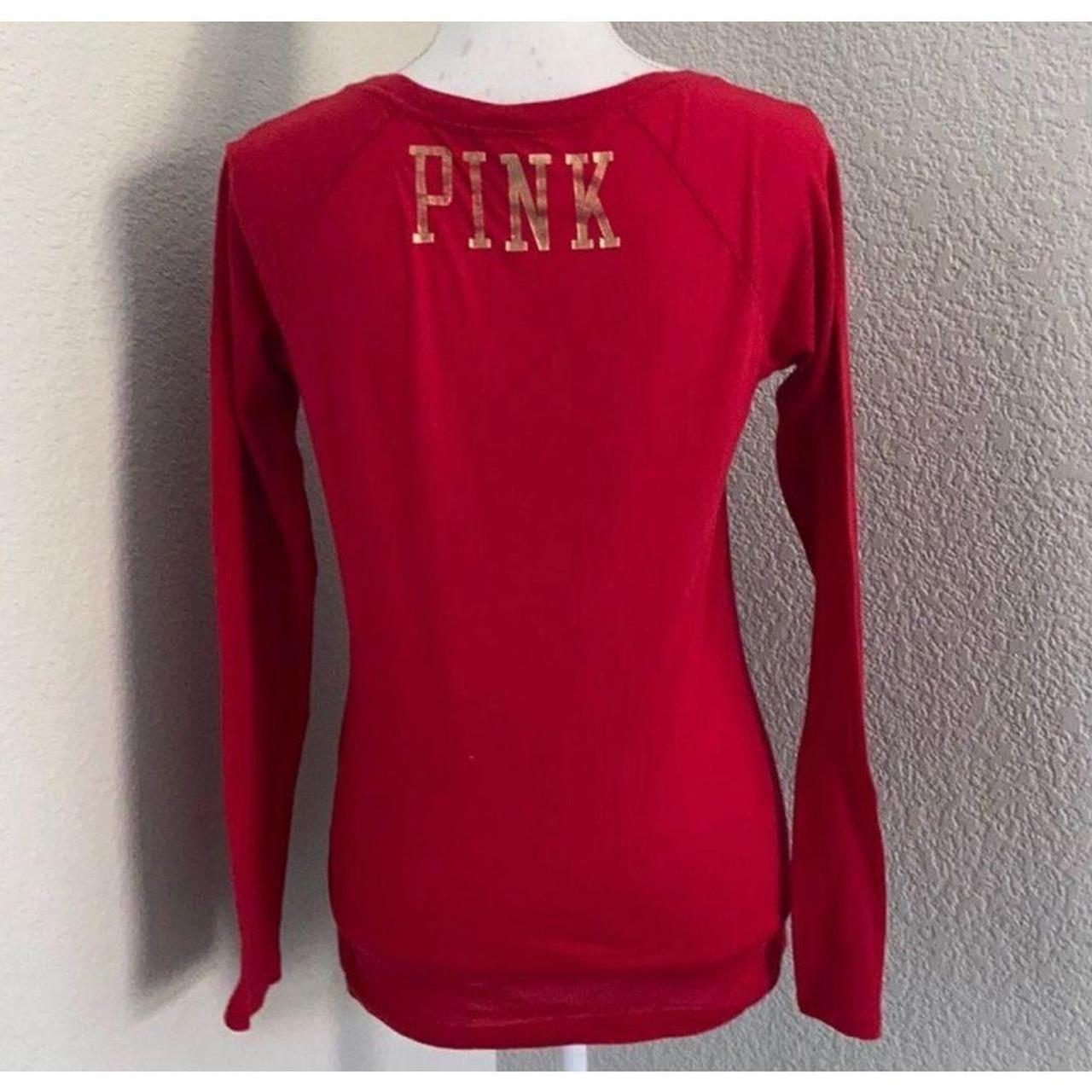 PINK Victorias Secret SF 49ers NFL Red Gold - Depop