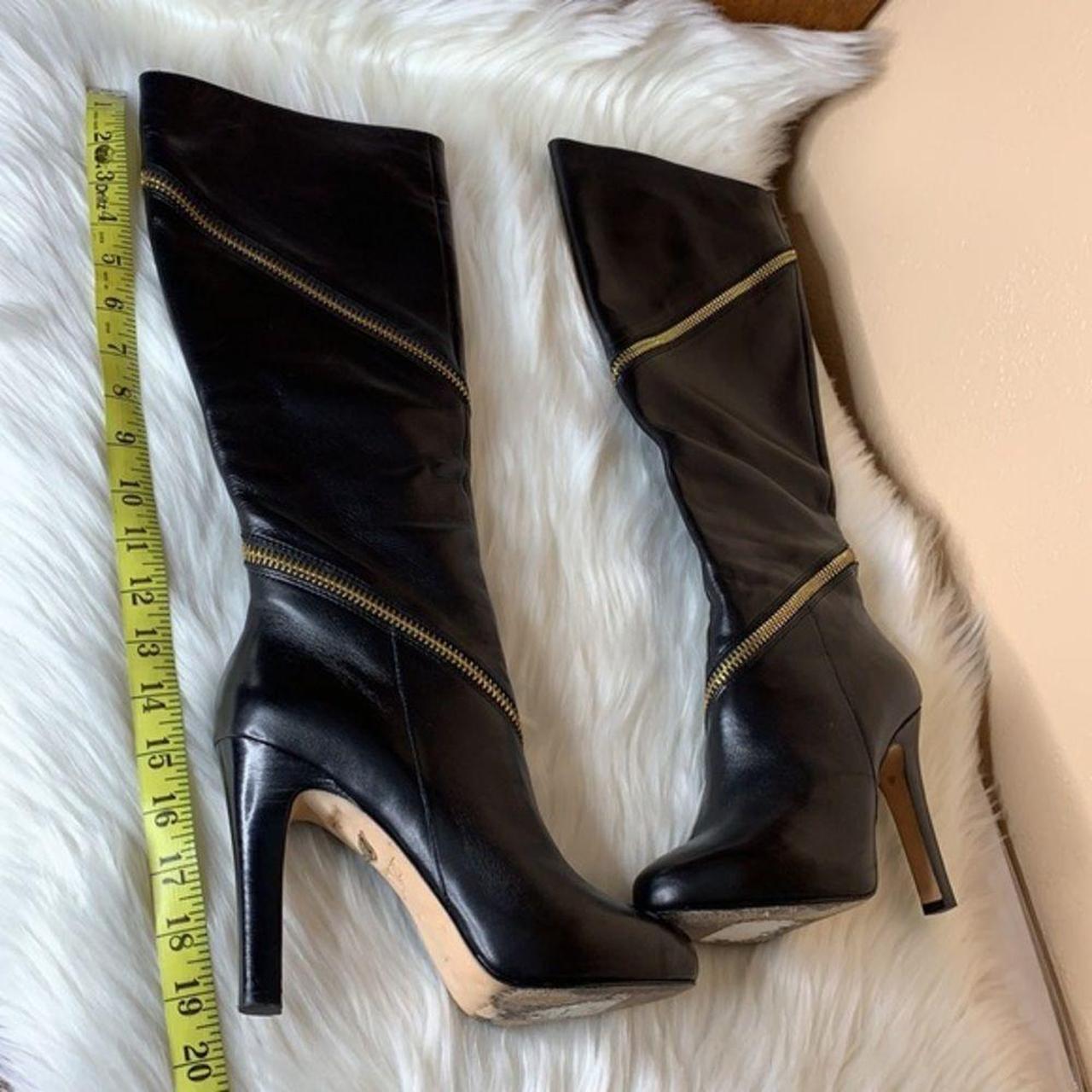 Diane zipper heeled bootie hotsell