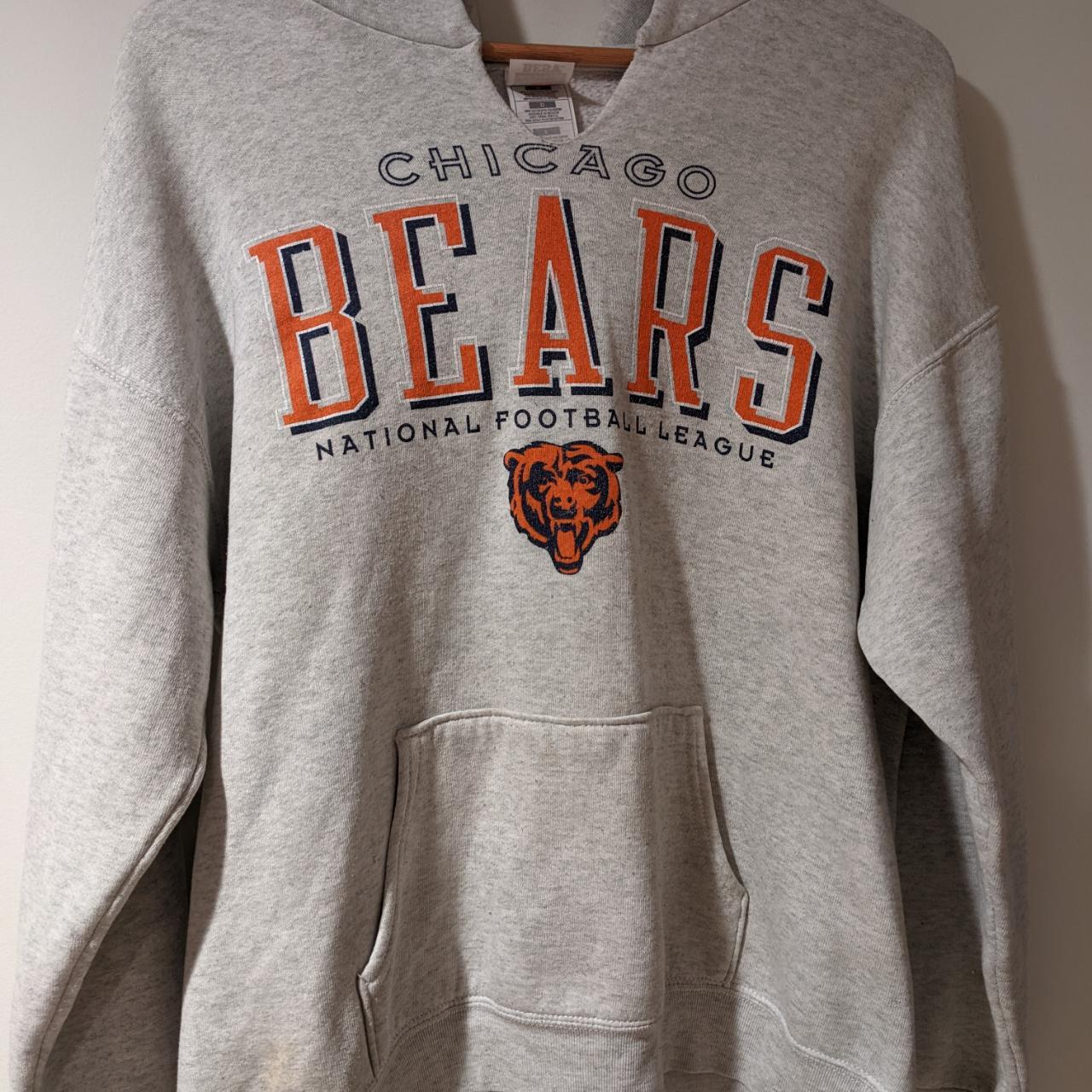 Vintage Chicago Football Bears Hoodie L - Depop