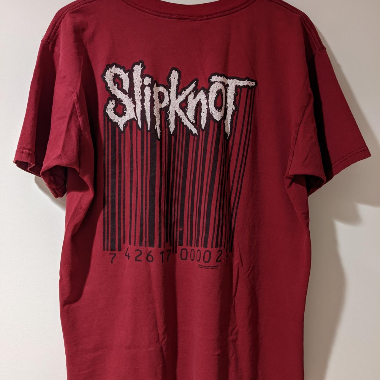 通販店 slipknot shirt ©️1999 Dickies XＬ 90s - トップス