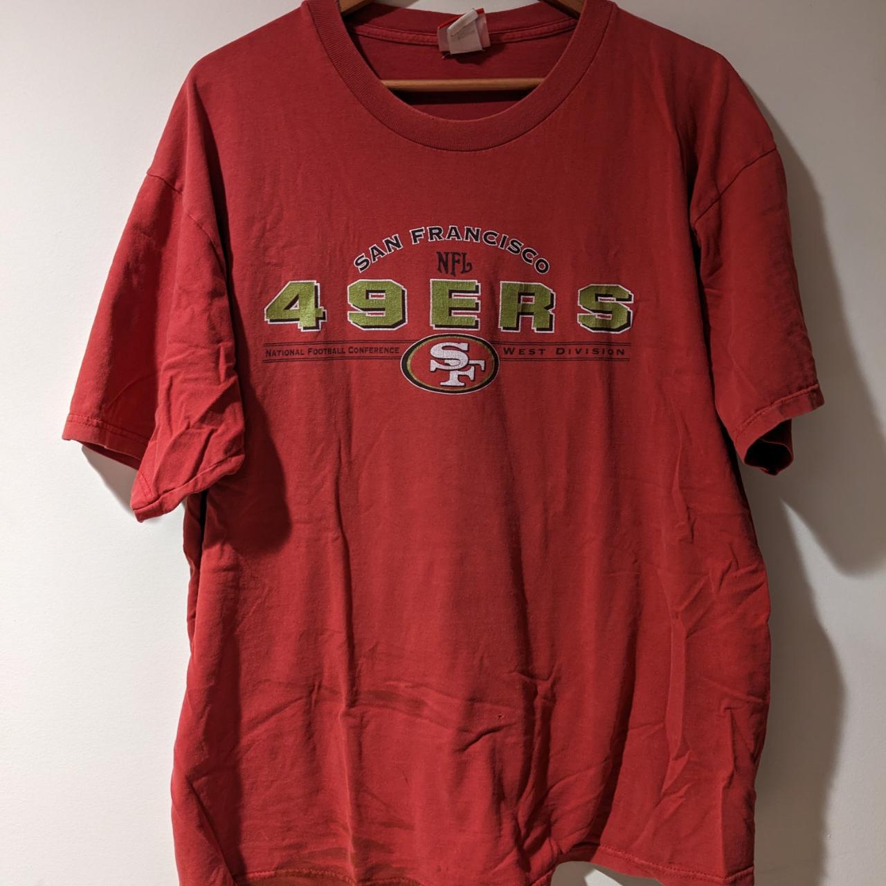 San Francisco 49ers Black Shirt Vintage looking - Depop