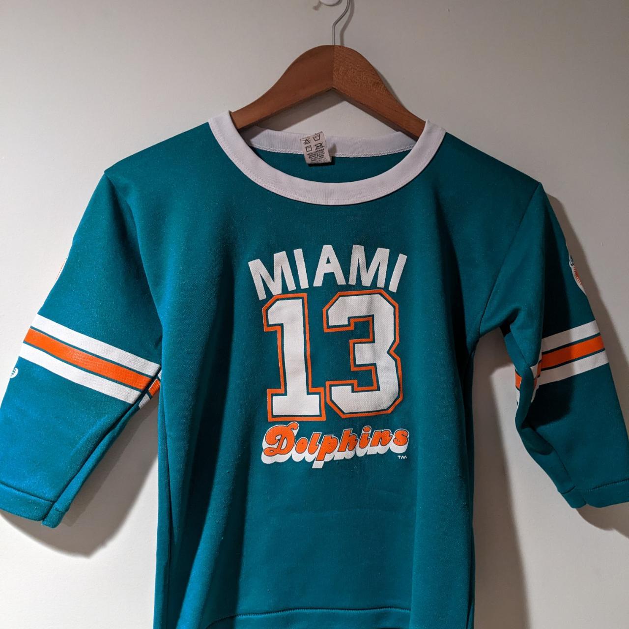 90s Miami Dolphins Jersey NFL Football t-shirt Medium - The