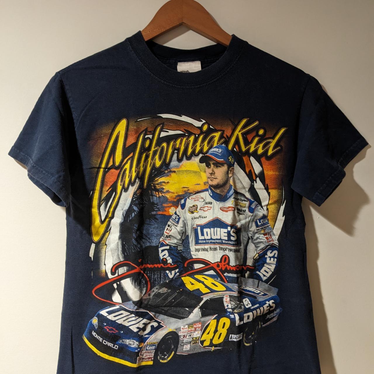 00s Jimmie Johnson Shirt Vintage 48 Monte Carlo Car Racing 