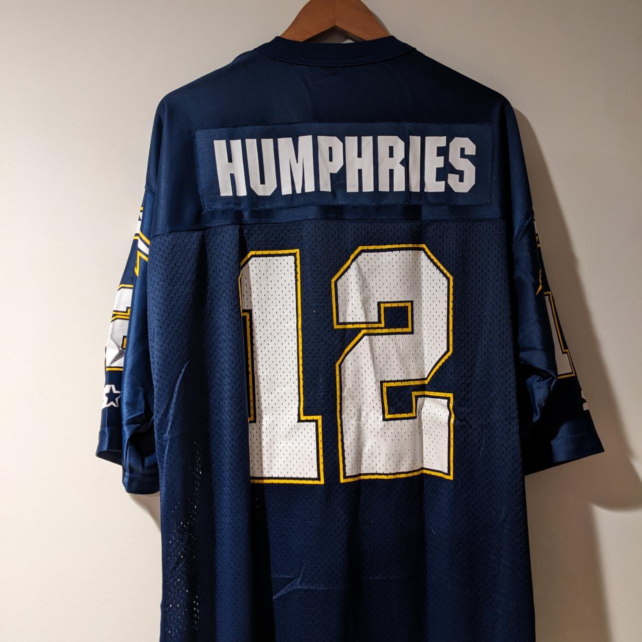 Vintage 90s San Diego Chargers Stan Humphries Blue