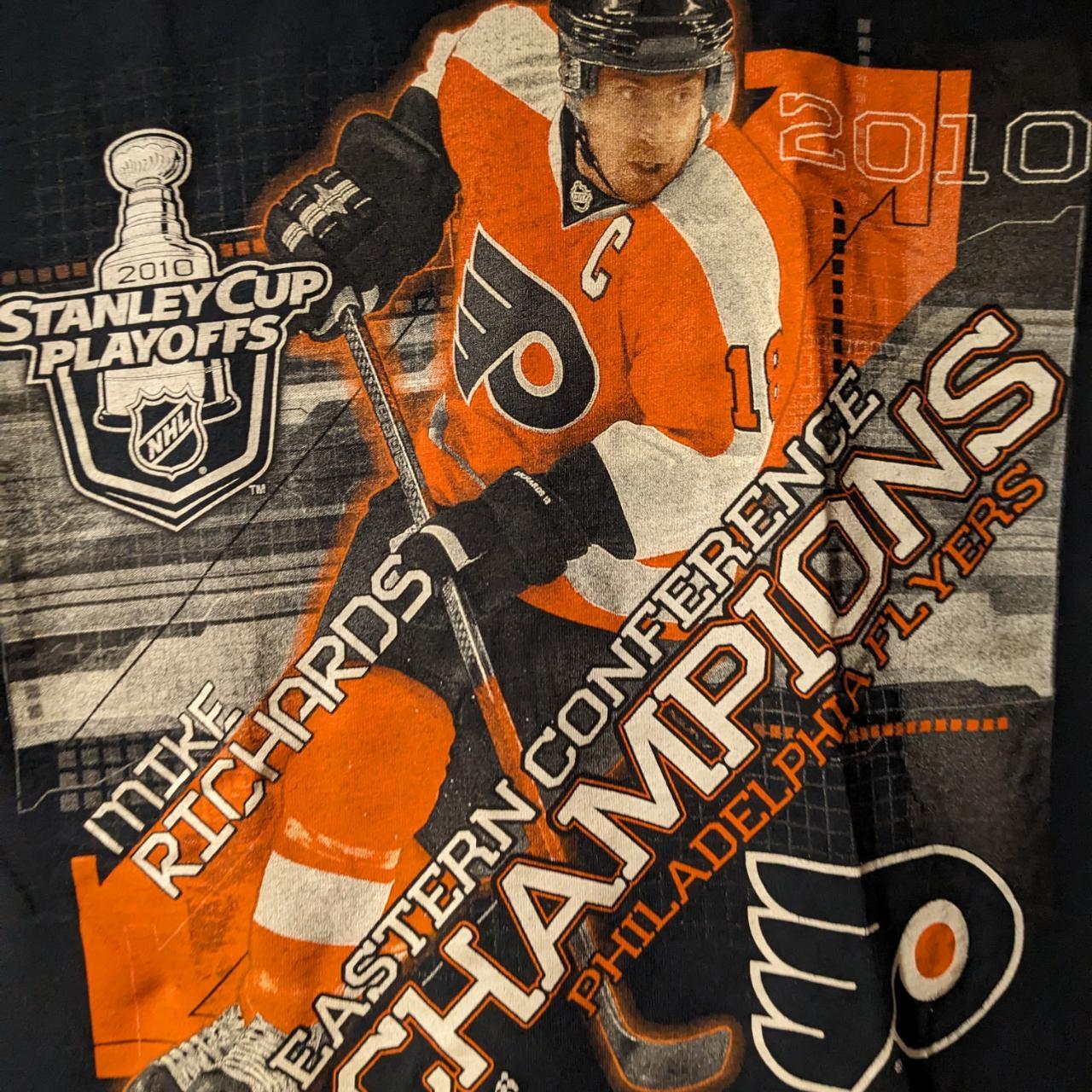 Vintage 2010 NHL Mike Richards Philadelphia Flyers - Depop