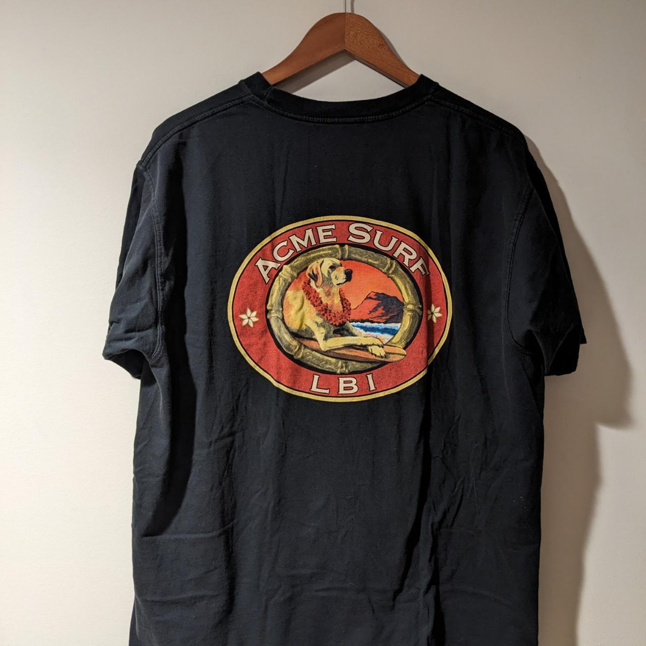 Vintage Acme Surf LBI Labrador Dog Costal Classics... Depop