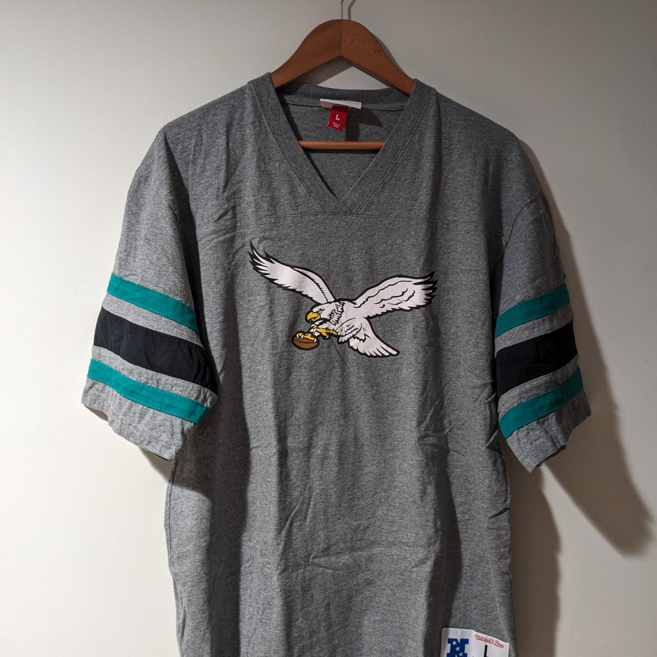 Mitchell & Ness Philadelphia Eagles Black Satin - Depop