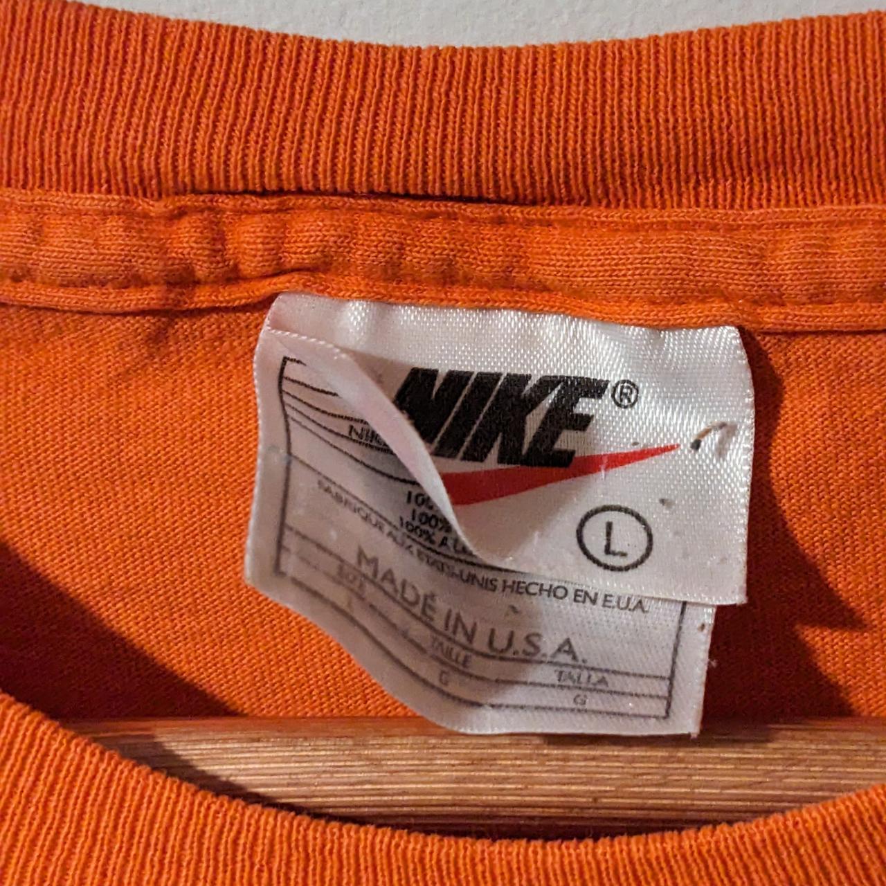 90s Nike center swoosh Denver Broncos shirt Super - Depop