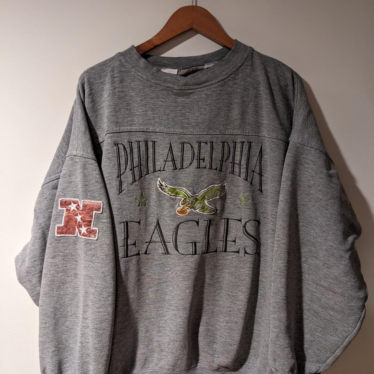 NFL Offical Team Apparel Philadelphia Eagles Grey - Depop