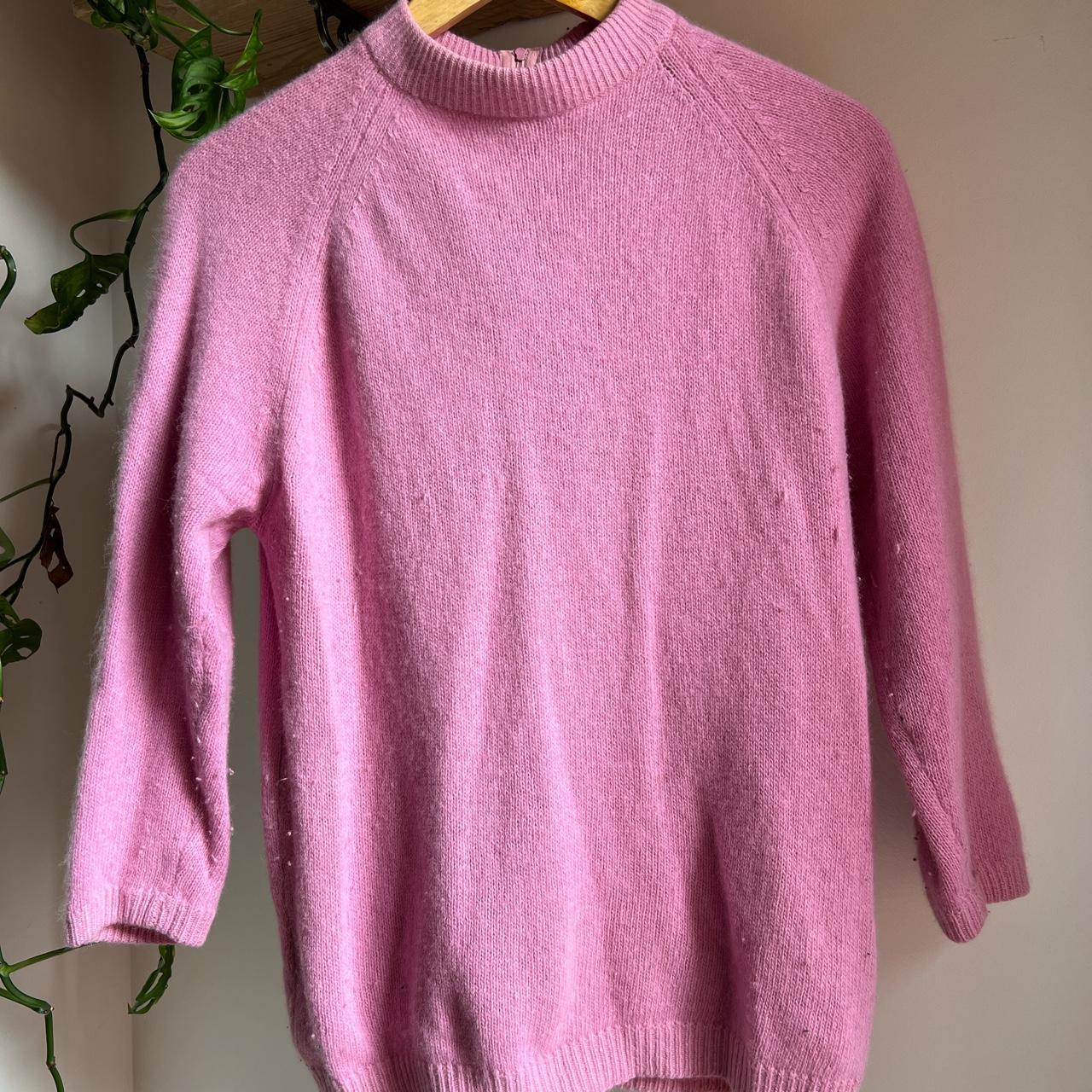 Gorgeous soft angora and lambs wool vintage jumper.... - Depop