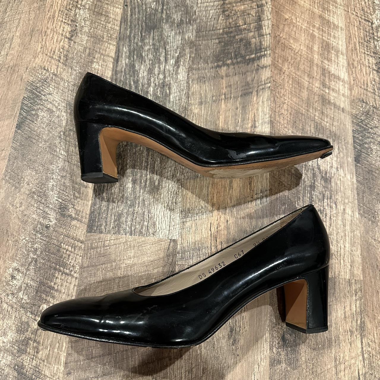 ferragamo black heels