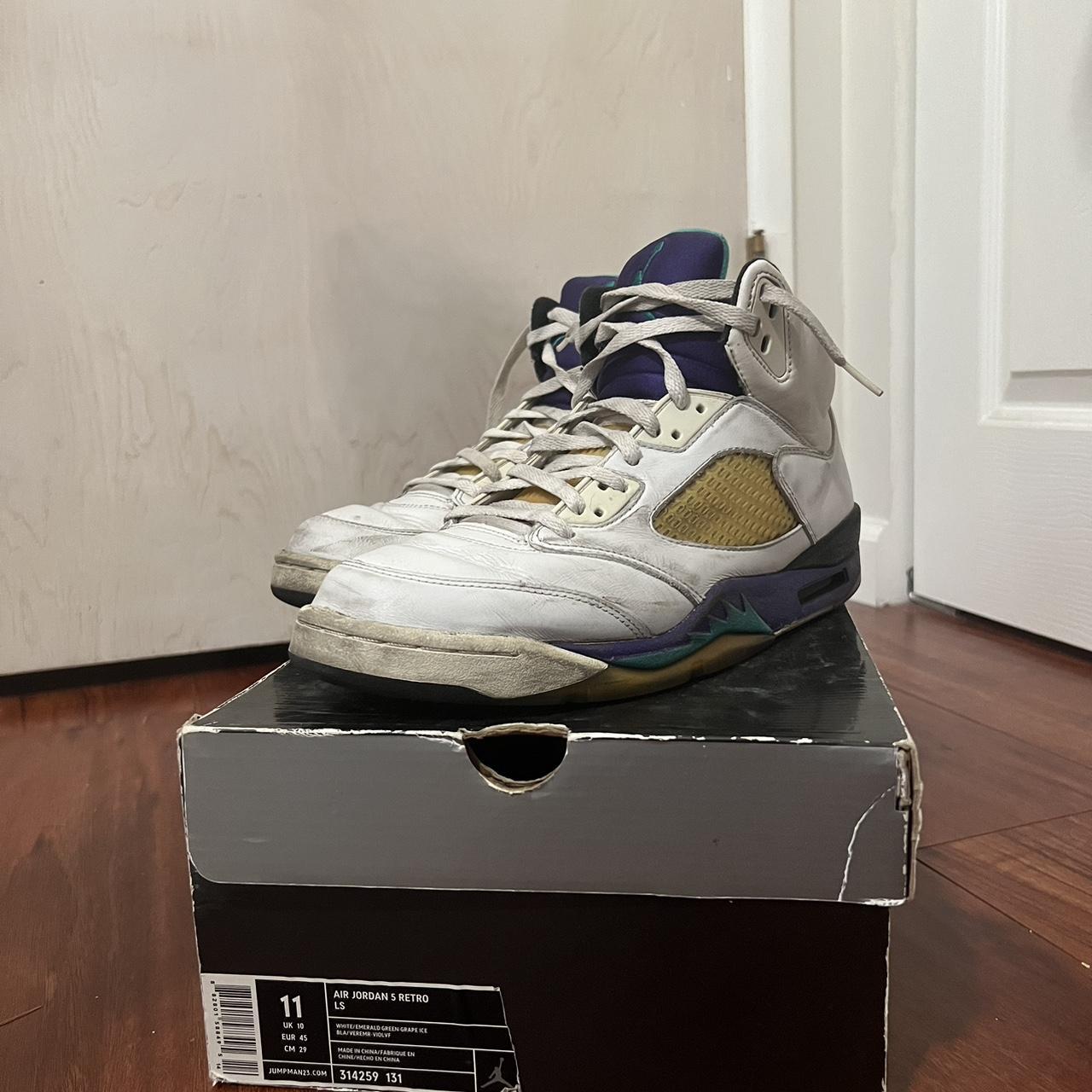 Air Jordan 5 Retro LS ‘Grape’ Size: 11 #airjordan... - Depop