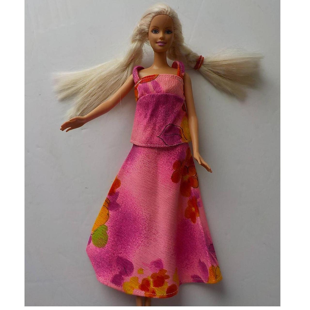 1999 Y2K Vintage Barbie Doll Blond Hair Blue - Depop