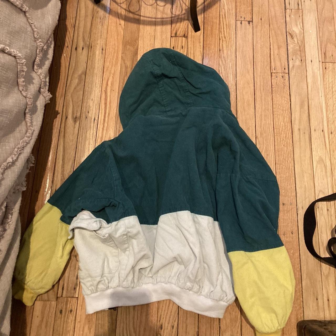 Zaful red green hot sale yellow jacket