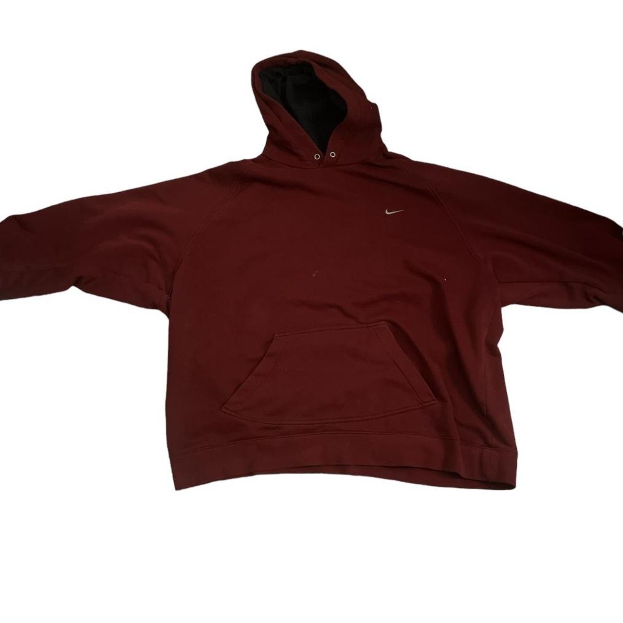 red hoodie men nike