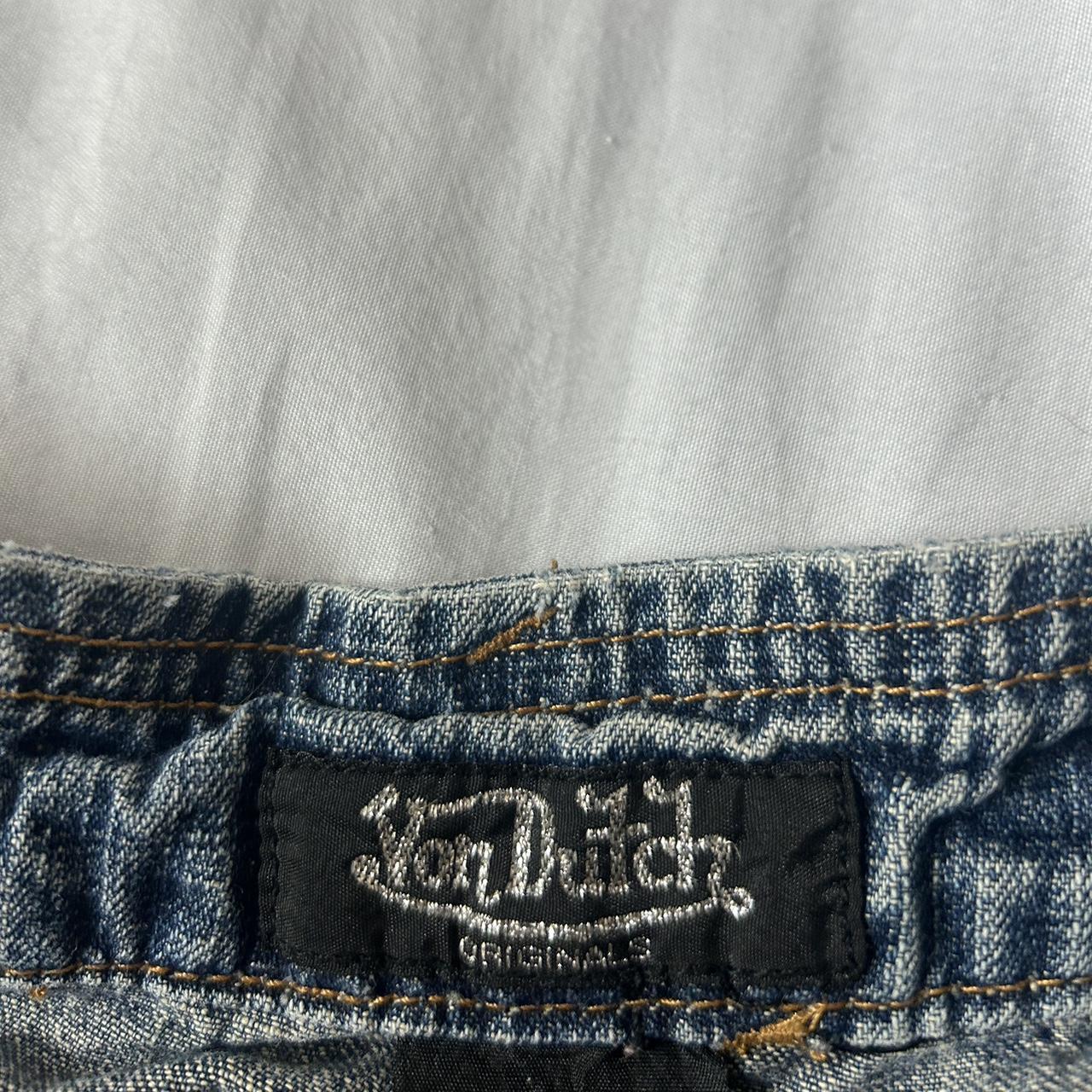 ⭐️Repop⭐️ Von Dutch jeans 🌈 Super cute mid rise /low... - Depop