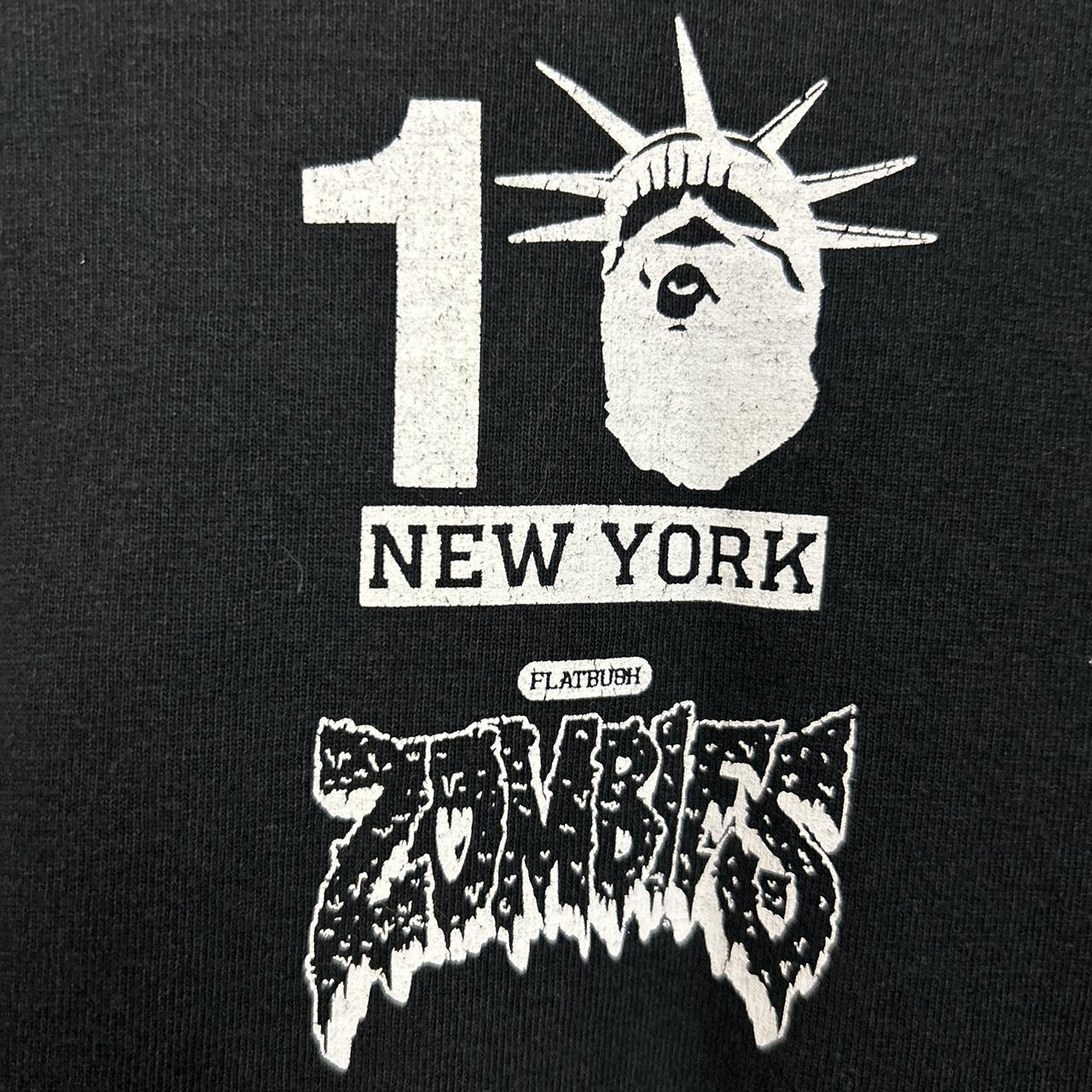 Flatbush Zombies ツアーTee レア！ Bape x Flatbush zombies collab Tee Size M but can | Depop