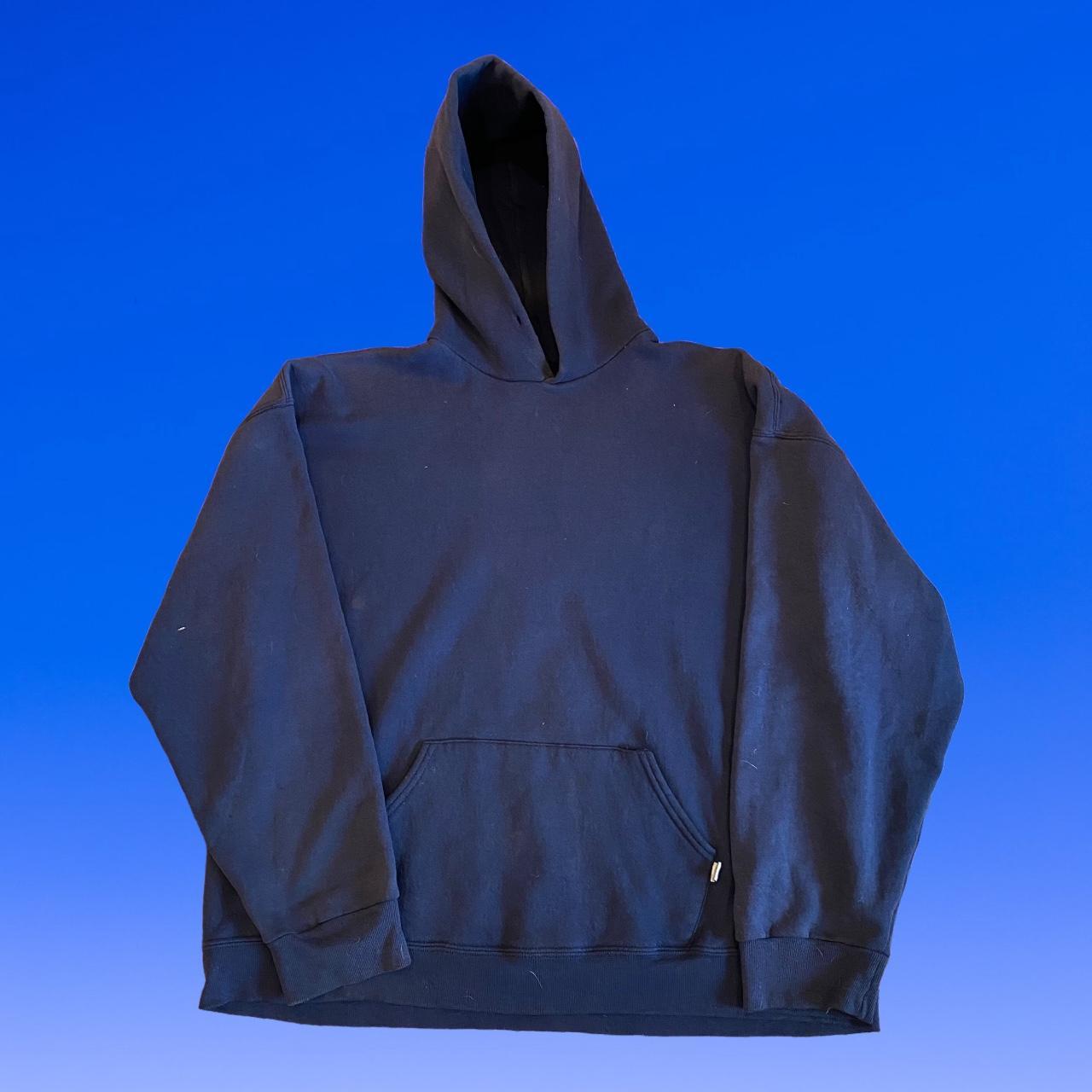 Russell Athletic Men's Blue and Navy Hoodie