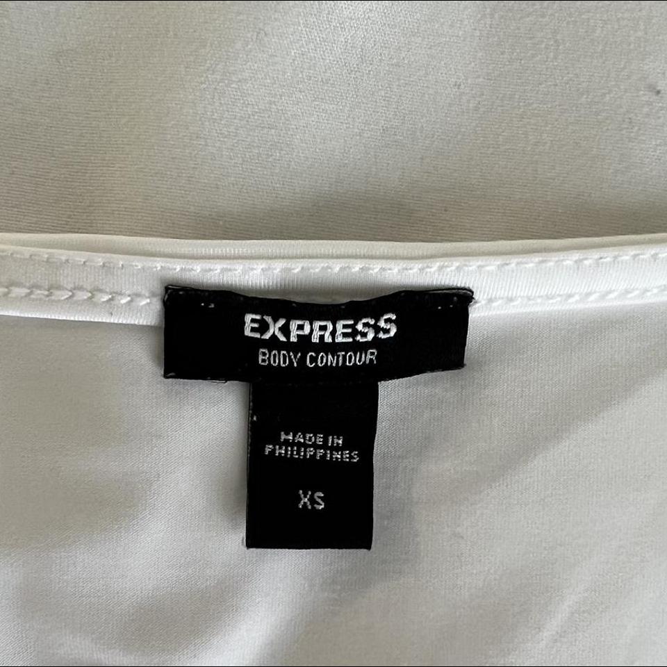 Express body contour white 90s - Depop