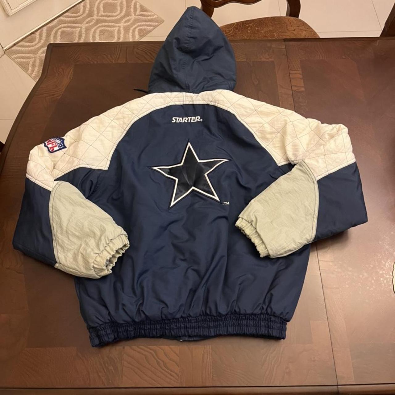 Dallas Cowboys Vintage Starter Jacket (Classic 90s - Depop