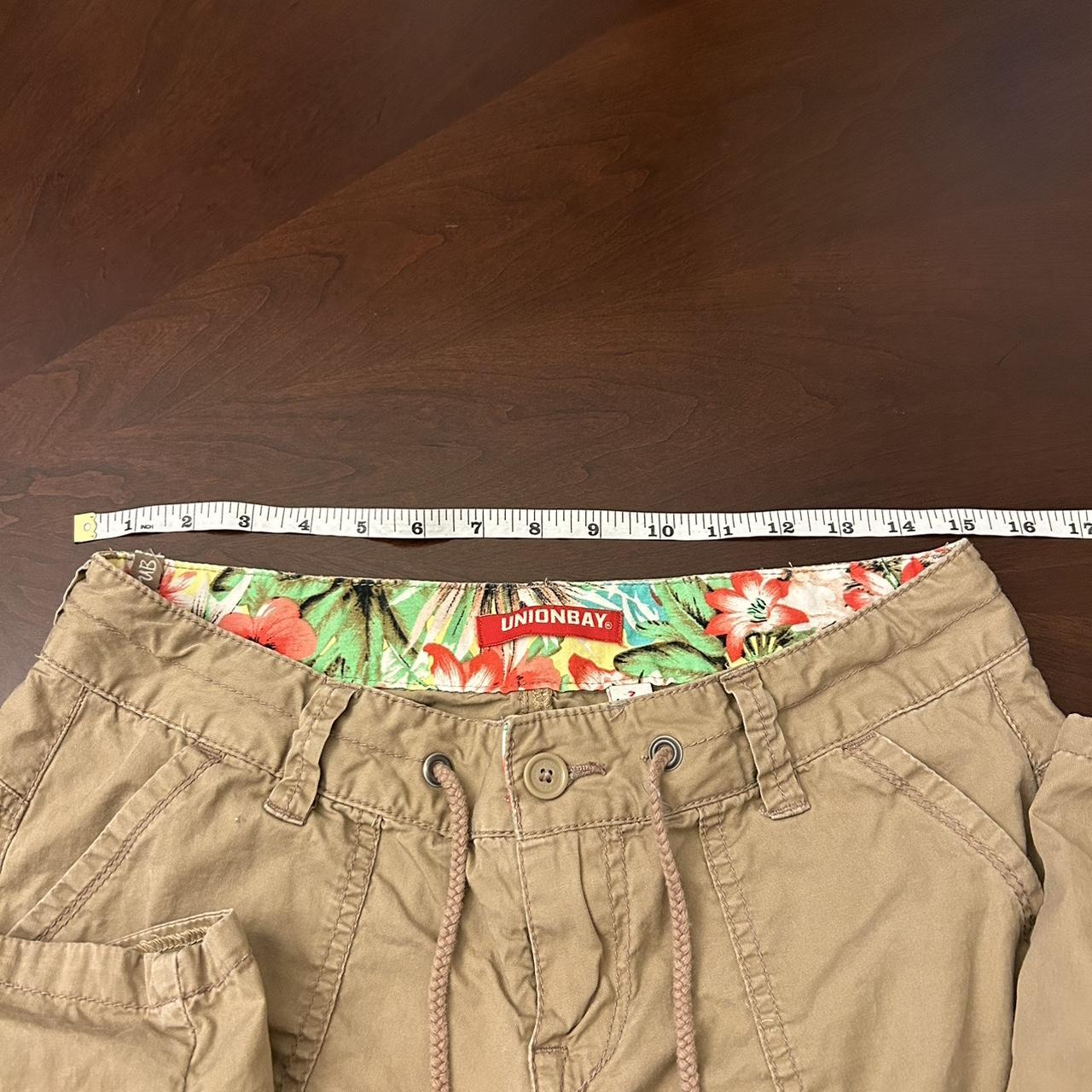 y2k cargos🤎, super cute capri tan cargos from union