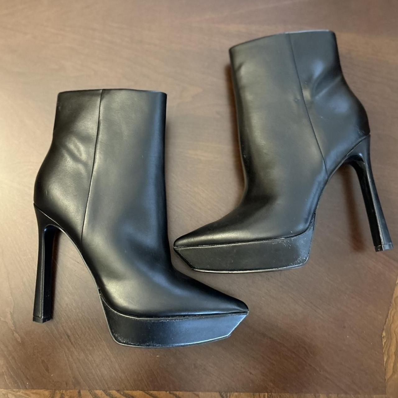 Nine West Women's Boots Black US – nine west platform heel