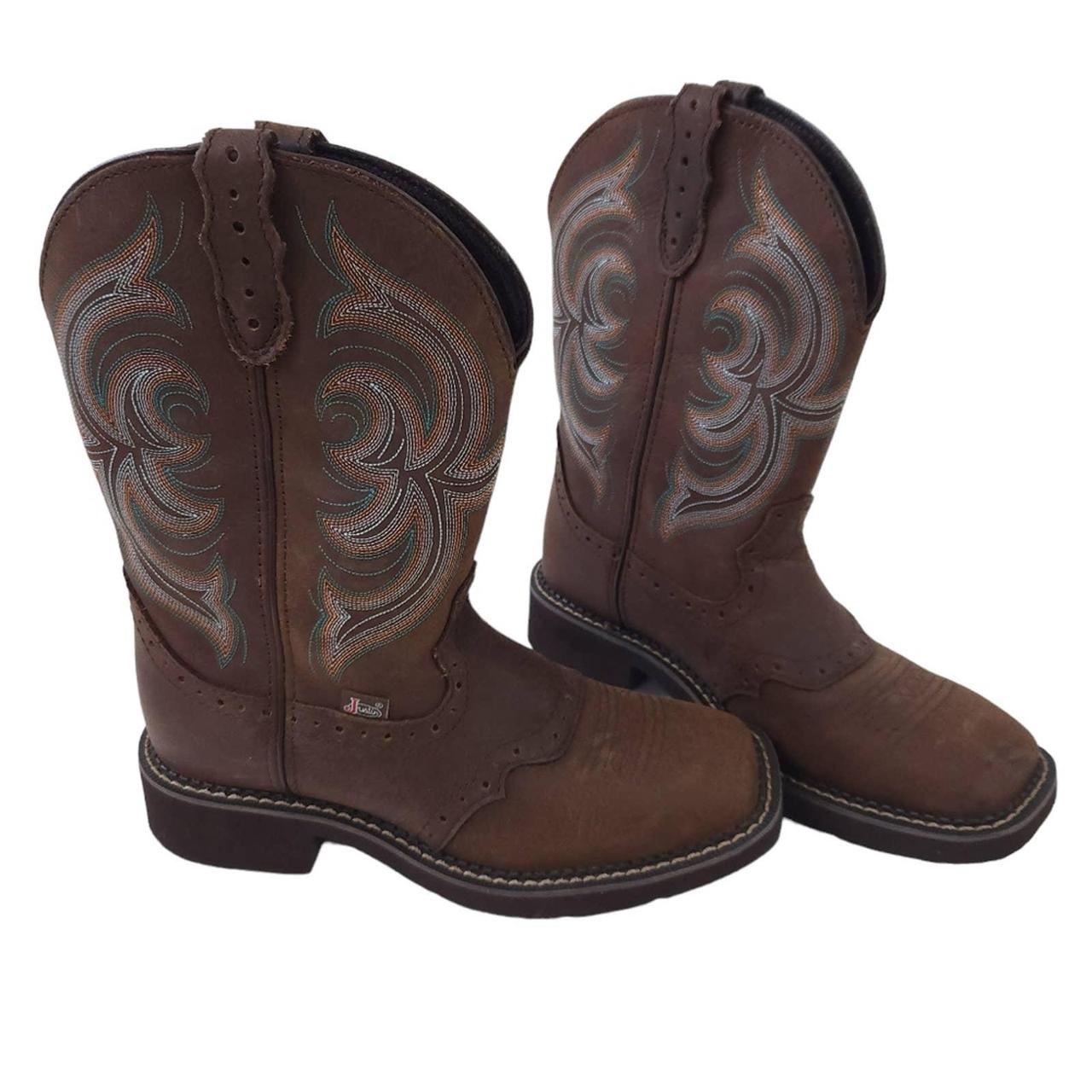 Justin gypsy boots store square toe