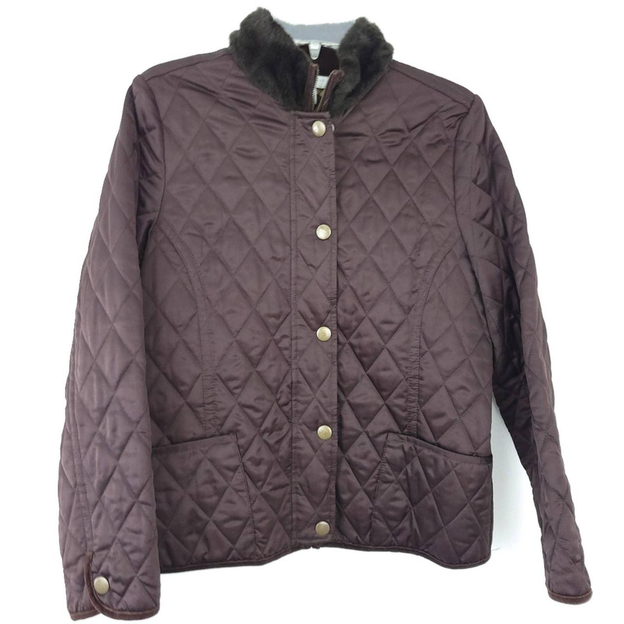 Charter club petite quilted on sale jacket