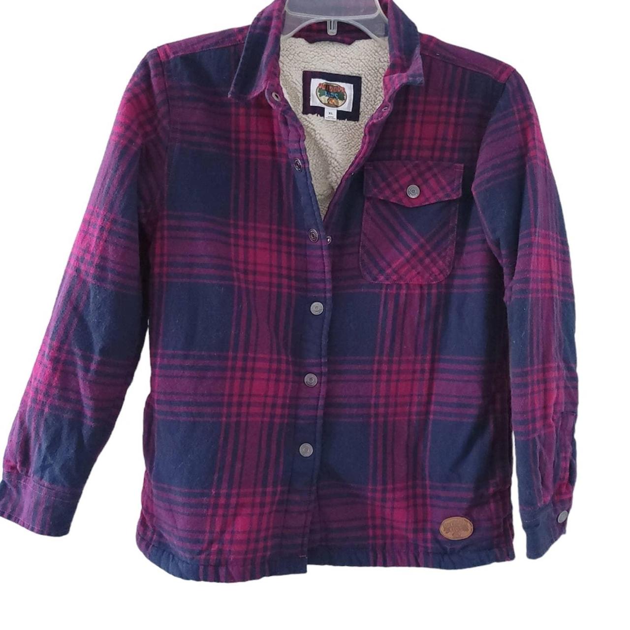 Flannel hotsell jacket kids