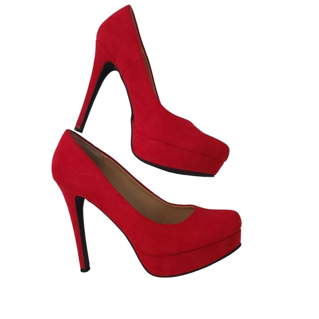 Chinese laundry red hot sale heels