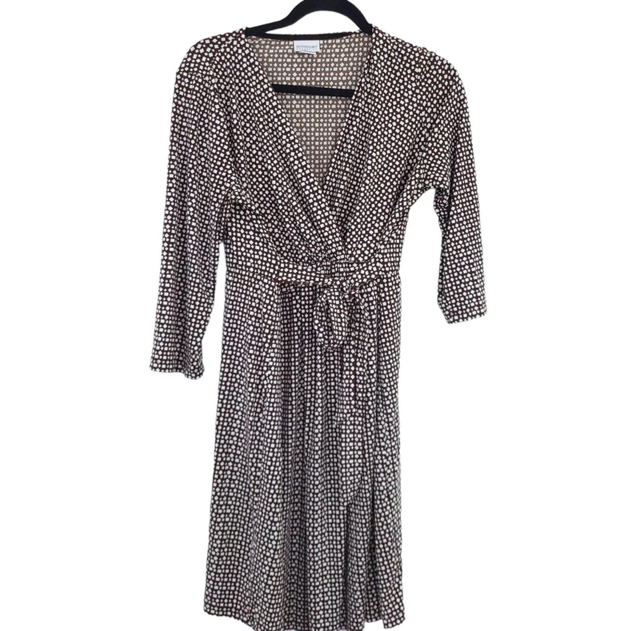 Motherhood maternity sale wrap dress