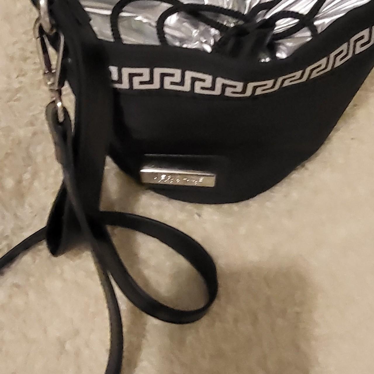 Women's Black and Silver Bag | Depop