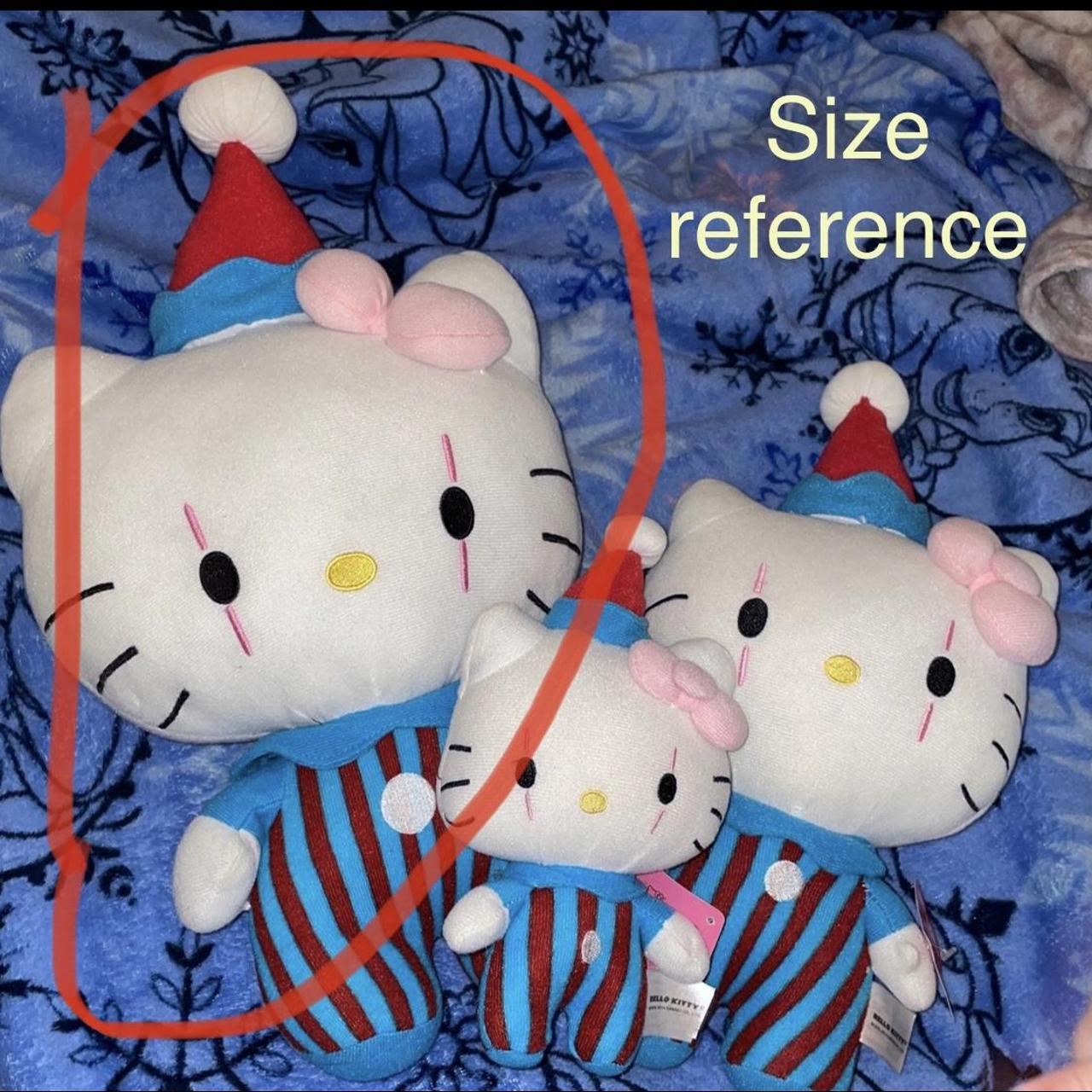 Hello kitty clown plush best sale