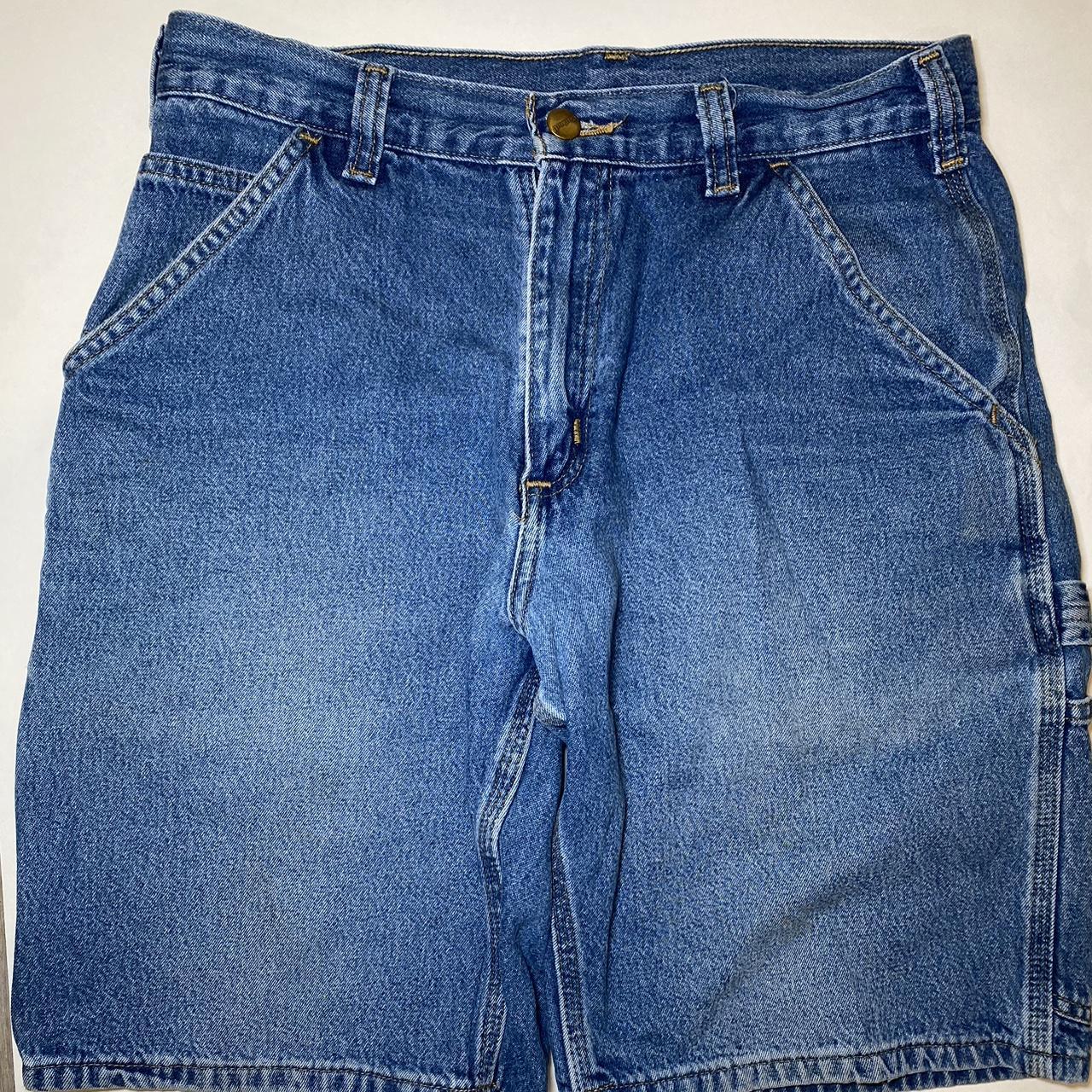 Carhartt jorts in good condition fit true to size... - Depop