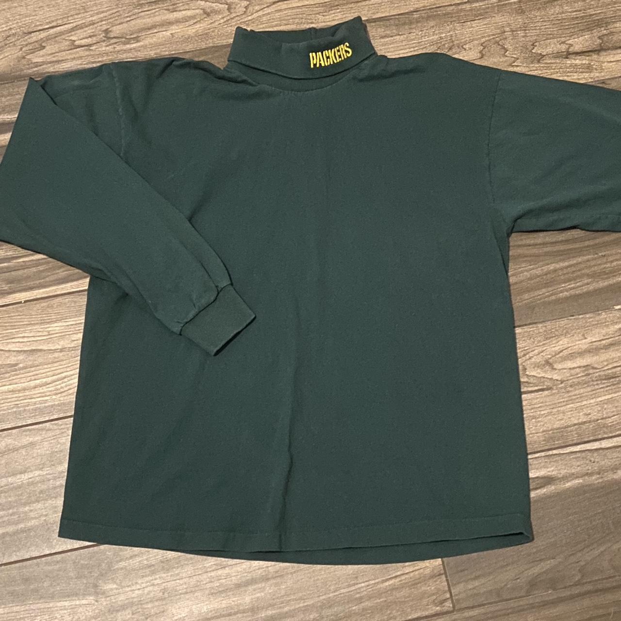 Green Bay Packers turtleneck Size M Condition 9/10 - Depop