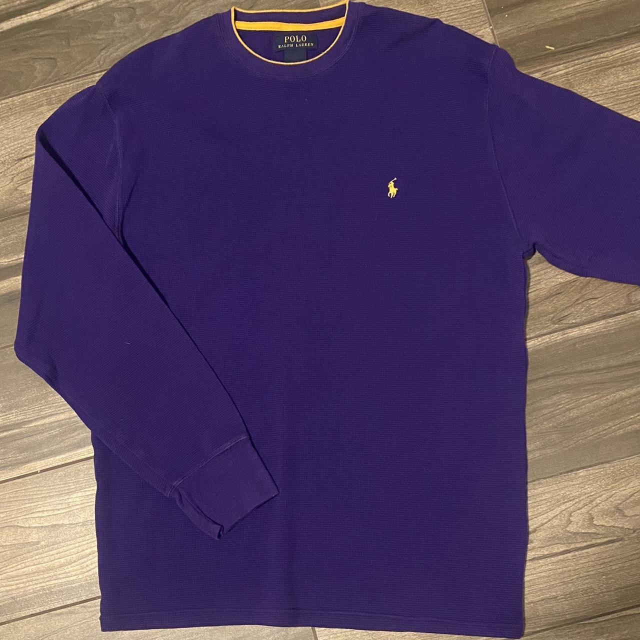 Polo Ralph Lauren thermal long sleeve/sweatshirt 21... - Depop