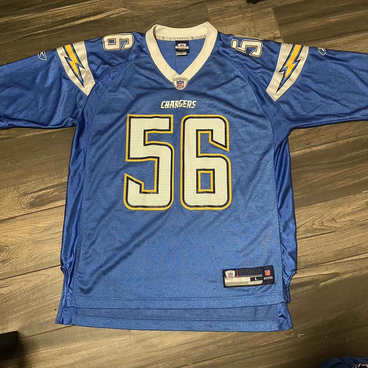 San Diego Chargers Shawn Merriman jersey 24 by 33.5 - Depop