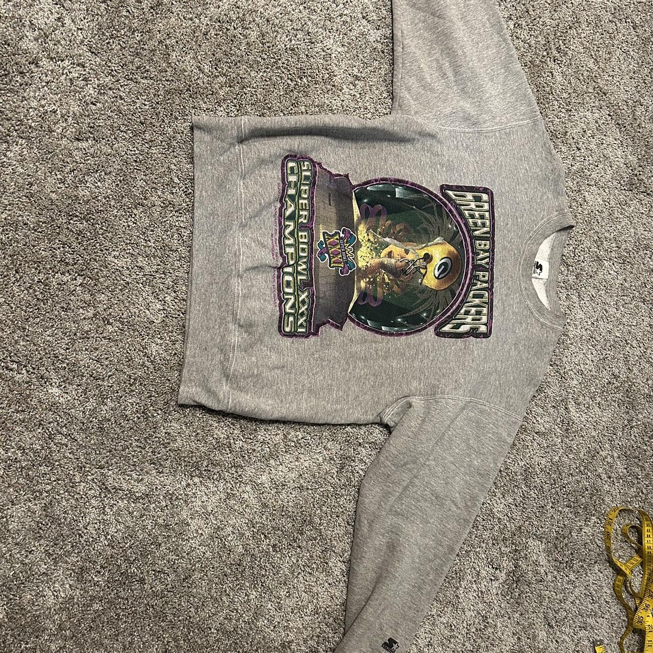 Vintage Green Bay Packers Super Bowl XXXI 31 Champs - Depop