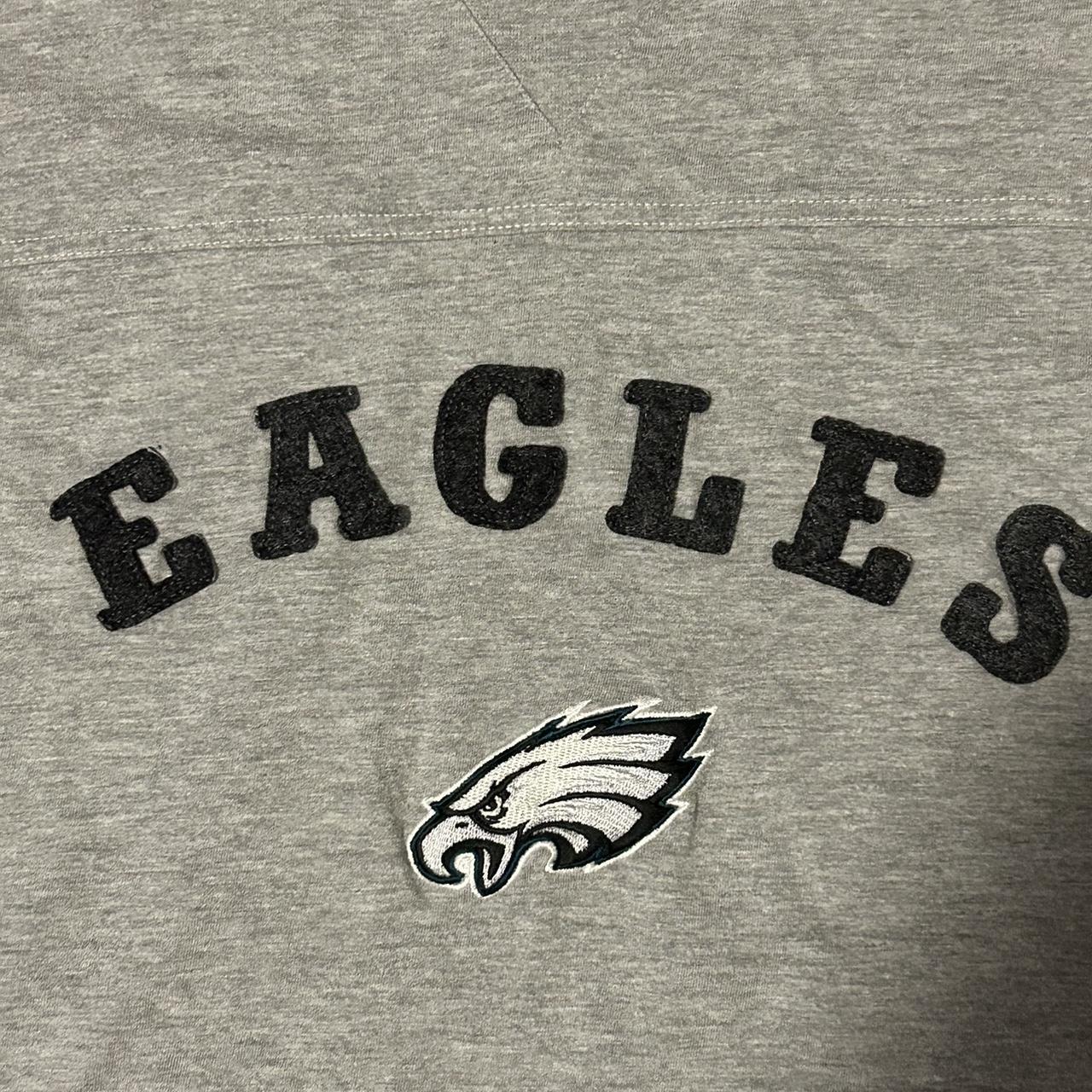 Vintage Philadelphia Eagles Hoodie Size 2XL Length - Depop