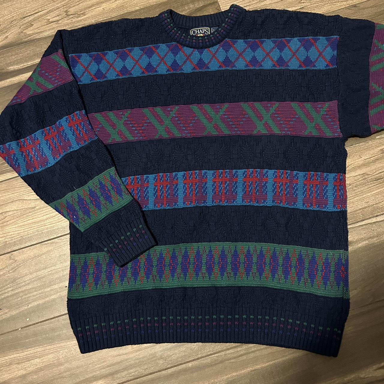 Vintage chaps ralph lauren clearance sweater